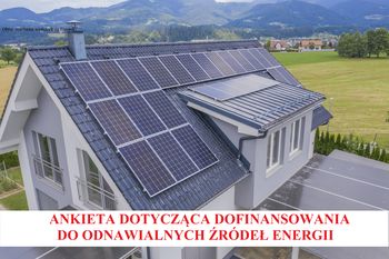 Ilustracja artykułu: Ankieta dotycząca dofinansowania do odnawialnych źródeł energii