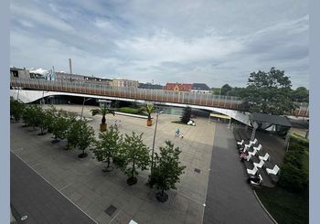 Ilustracja artykułu: Mapka dot. zmian w organizacji ruchu pojazdów i pieszych w rejonie chorzowskiej Estakady