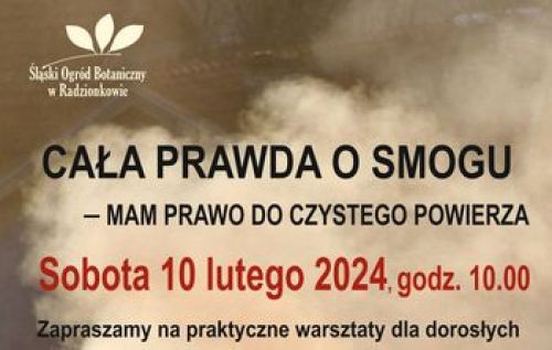 Ilustracja artykułu: "Bezpłatne warsztaty na temat smogu"