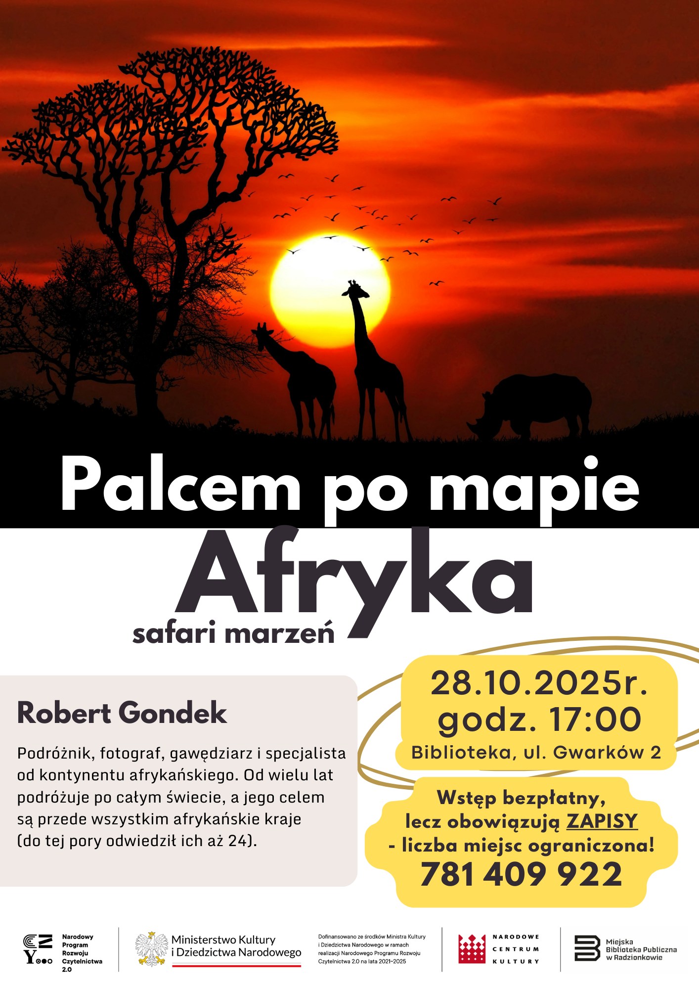 Palcem po mapie Afryka